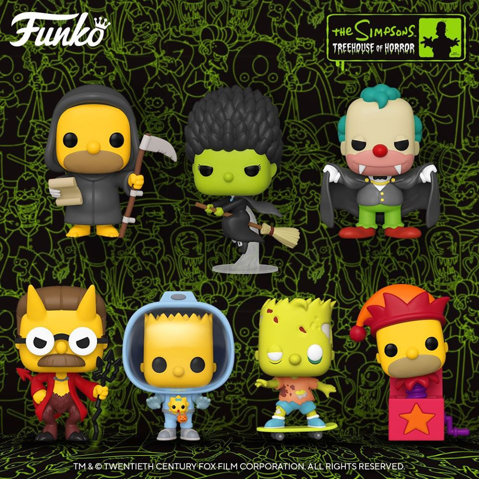 Image of Funko Pop! Animation: Simpsons - Treehouse of Horror Set of 7