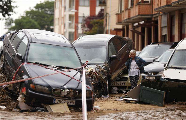 Inundaciones Río Cidacos en Tafalla