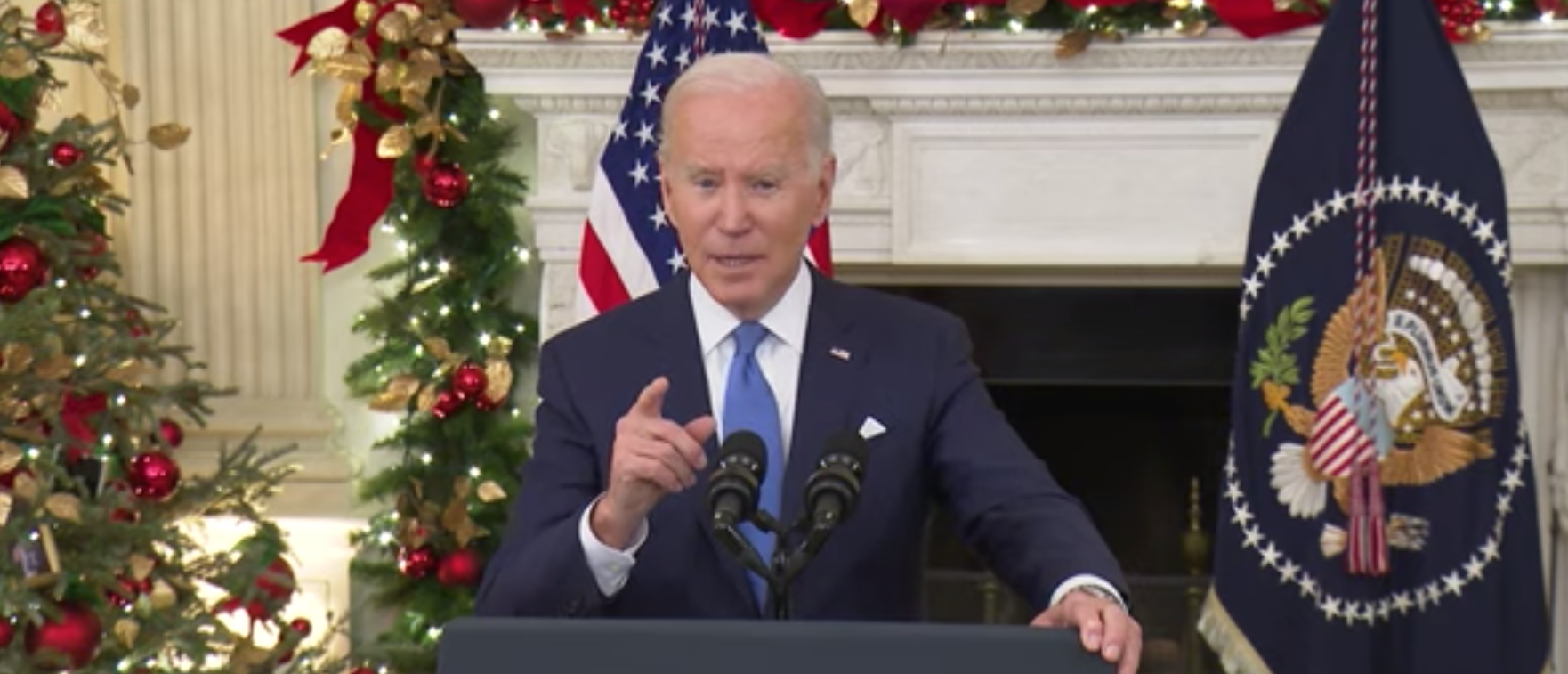 Biden Says COVID Rapid Test Shortage Not His Administration’s Fault Because Latest Variant Was Such A Surprise