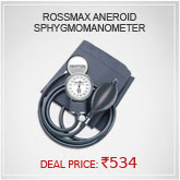 Rossmax Aneroid Spygmomanometer With Stethoscope (Gb102)