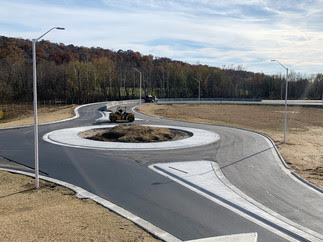 Roundabout at State Road 39