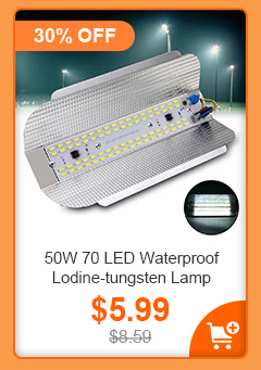 50W 70 LED Waterproof Lodine-tungsten Lamp