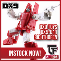 Transformers News: TFSource News! Studio Series Thundercracker, FT Rouge, MMC, Fans Hobby, SXS, DX9 Richthofen & More!