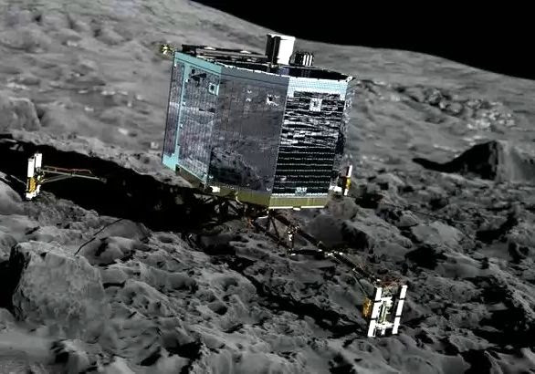 Philae touchdown -2