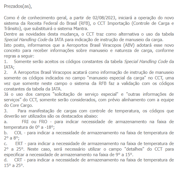 COMUNICADO DO MERCADO - parte 2