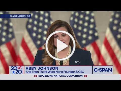 Abby Johnson's full remarks at the GOP Convention