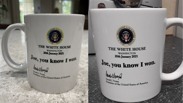 Dems Threaten To Ban Site Selling Innocent "Joe You Know I Won" Mugs