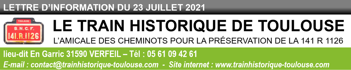 Lettre d'informations du 23 07 2021
