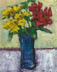 Red and Yellow Flowers - Posted on Wednesday, November 12, 2014 by Dolores Holt