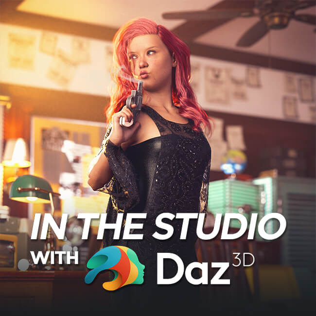 You’re invited to our next In the Studio with Daz 3D livestream on Saturday, November 27 at 14:00 MST (UTC-7). This stream will feature the Bonnie 8.1 Mega Bundle in a tutorial that will help you take your 3D renders to the next level.