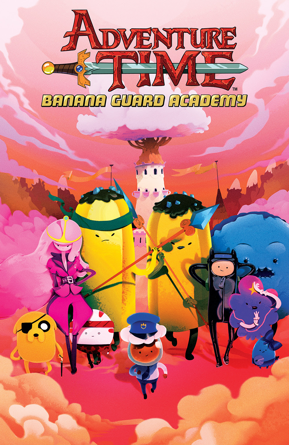 ADVENTURE TIME: BANANA GUARD ACADEMY #6 Cover B by Perry Maple