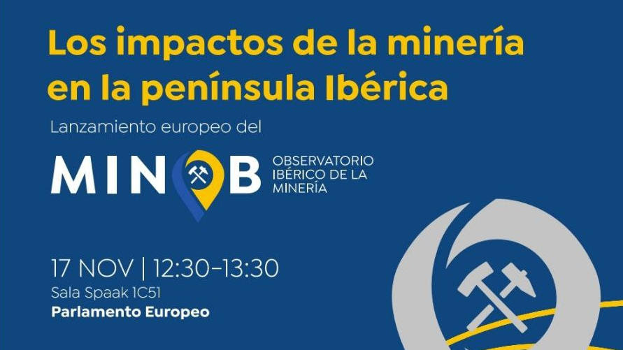 Presentan en el
Parlamento Europeo un proyecto
de mapeado de malas prácticas
mineras
