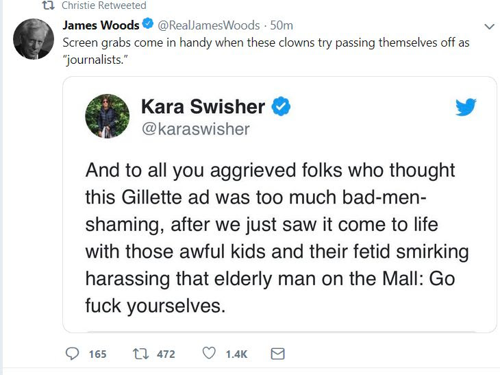 Kara vs James Woods