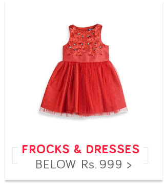 Girls' Frocks & Gowns Below Rs. 999