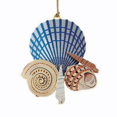 Sea Shells on the Shore Ornament