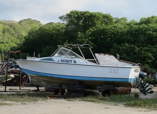 Embarcacion de Boca de Jaruco, Provincia Mayabeque (foto del autor)