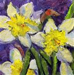 White Daffodils - Posted on Monday, March 23, 2015 by sue nichols