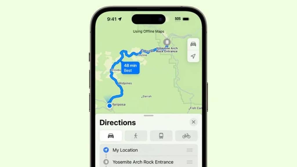 iOS 17, iOS 17 – Apple Maps: Θα μπορείτε να κατεβάσετε χάρτες για χρήση εκτός σύνδεσης
