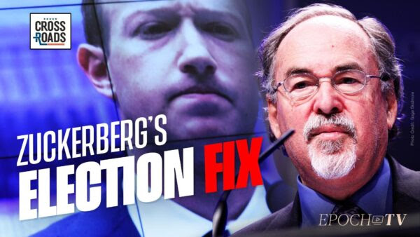 David Horowitz: Zuckerberg’s Outpouring of Money to ‘Fix’ the Election Was Ignored by the IRS
