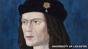 The earliest surviving portrait of Richard III in Leicester Cathedral