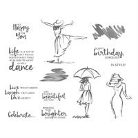 Beautiful You Cling-Mount Stamp Set Beautiful You Cling-Mount Stamp Set