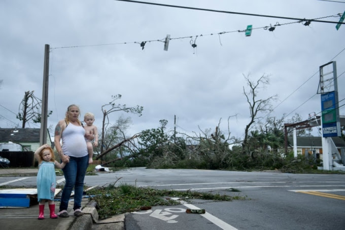 Sức tàn phá của bão Michael khi quét qua Florida