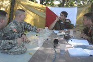 IDF and US Army commanders during exercises