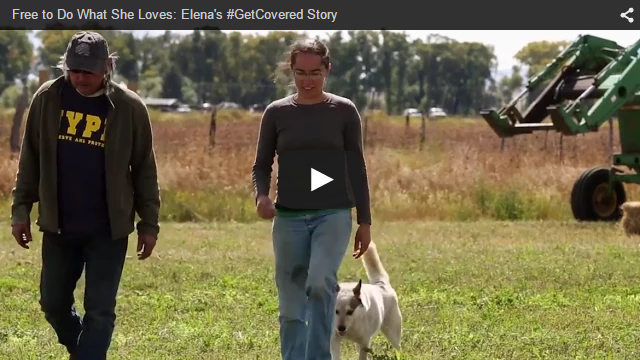 YouTube Embedded Video: Free to Do What She Loves: Elena's #GetCovered Story