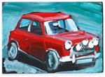 Red Mini Cooper (The Italian Job) - Posted on Friday, April 10, 2015 by Jeffrey Claudio