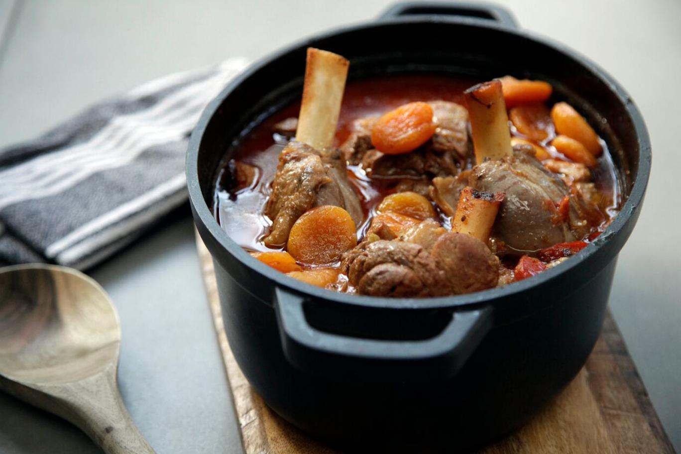 Mallika Basu's Parsi lamb