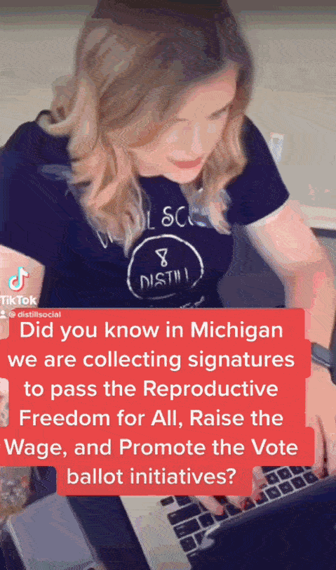 TikTok activism for abortion rights works. 