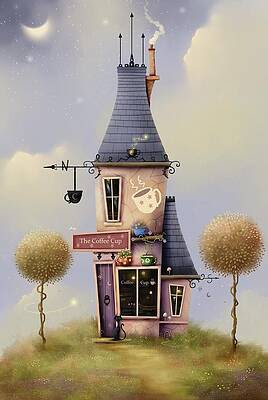 Wall Art - Painting - The Coffee Cup by Joe Gilronan