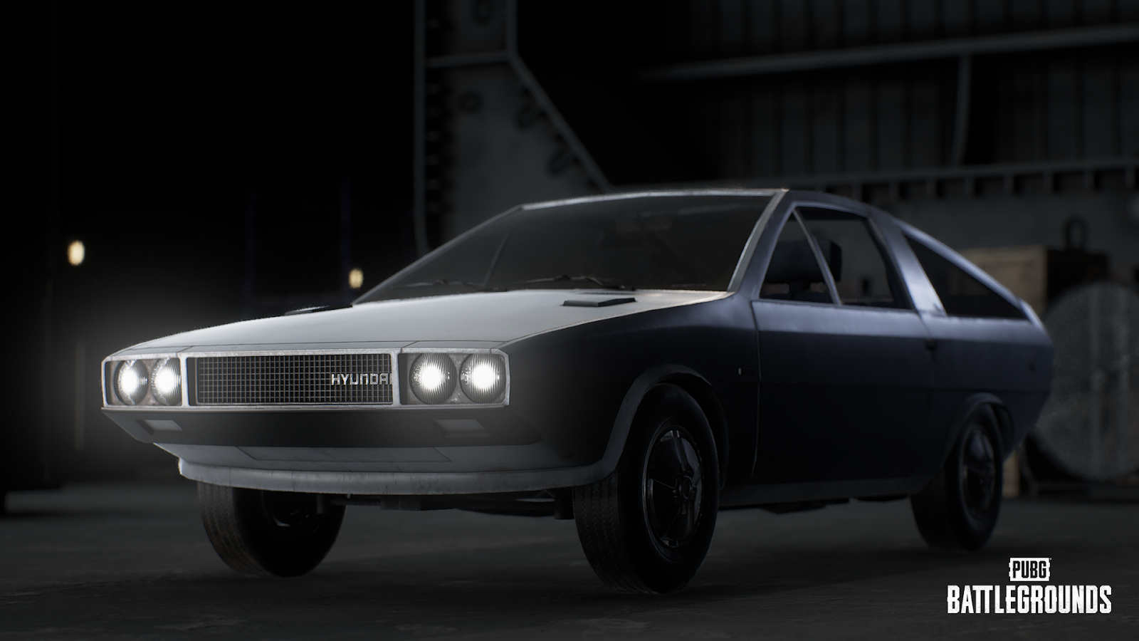 Pony Coupe da Hyundai em PUBG