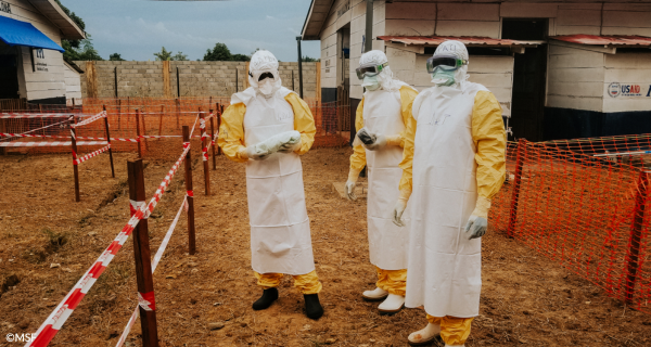 Wangata centro de tratamiento de ébola