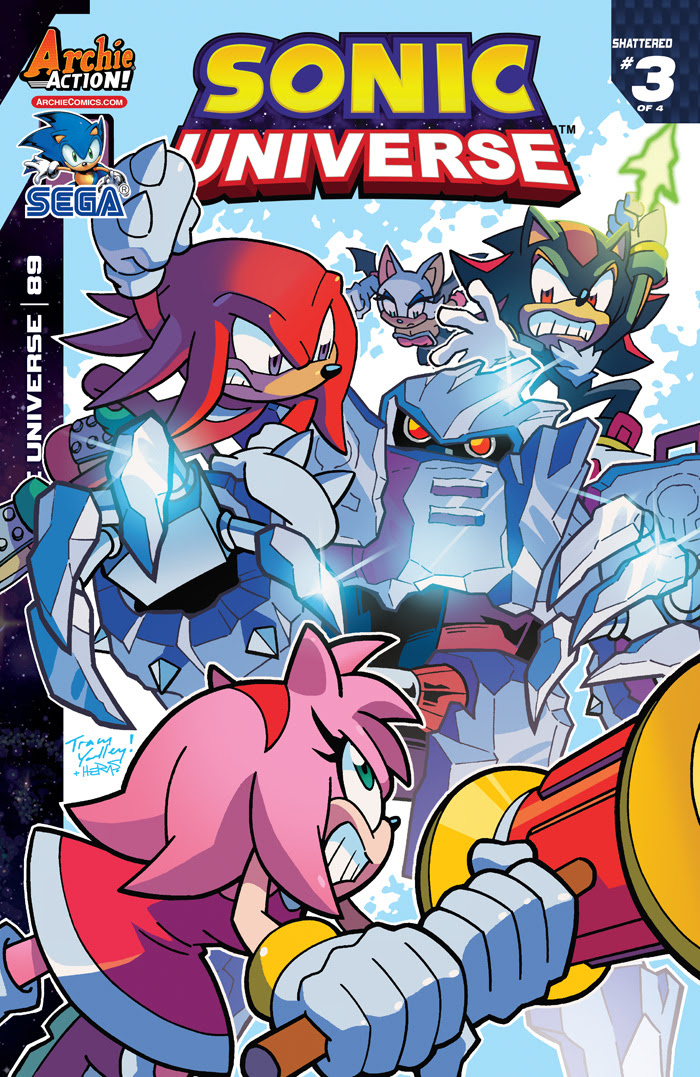 Sonic Universe #89 cover by Tracy Yardley