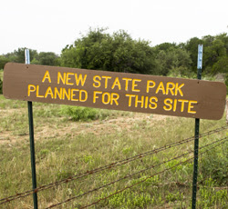 Palo Pinto Mountains State Park planned for this site