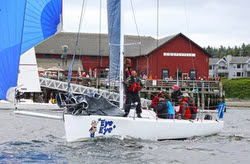 J/90 EYE EYE sailing Whidbey Island race week