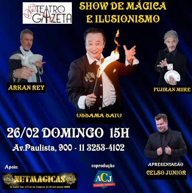 Alakazam, um show de mágica - Rio no Teatro - Loja