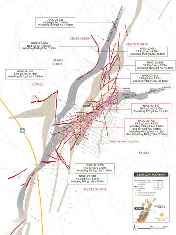 Figure 1. Keats plan view map (Graphic: Business Wire)