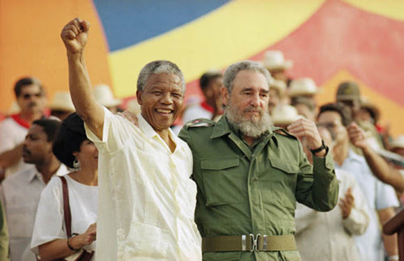 Fidel y Mandela