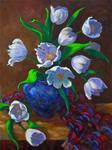 White Tulips - Posted on Sunday, March 1, 2015 by Patricia Musgrave