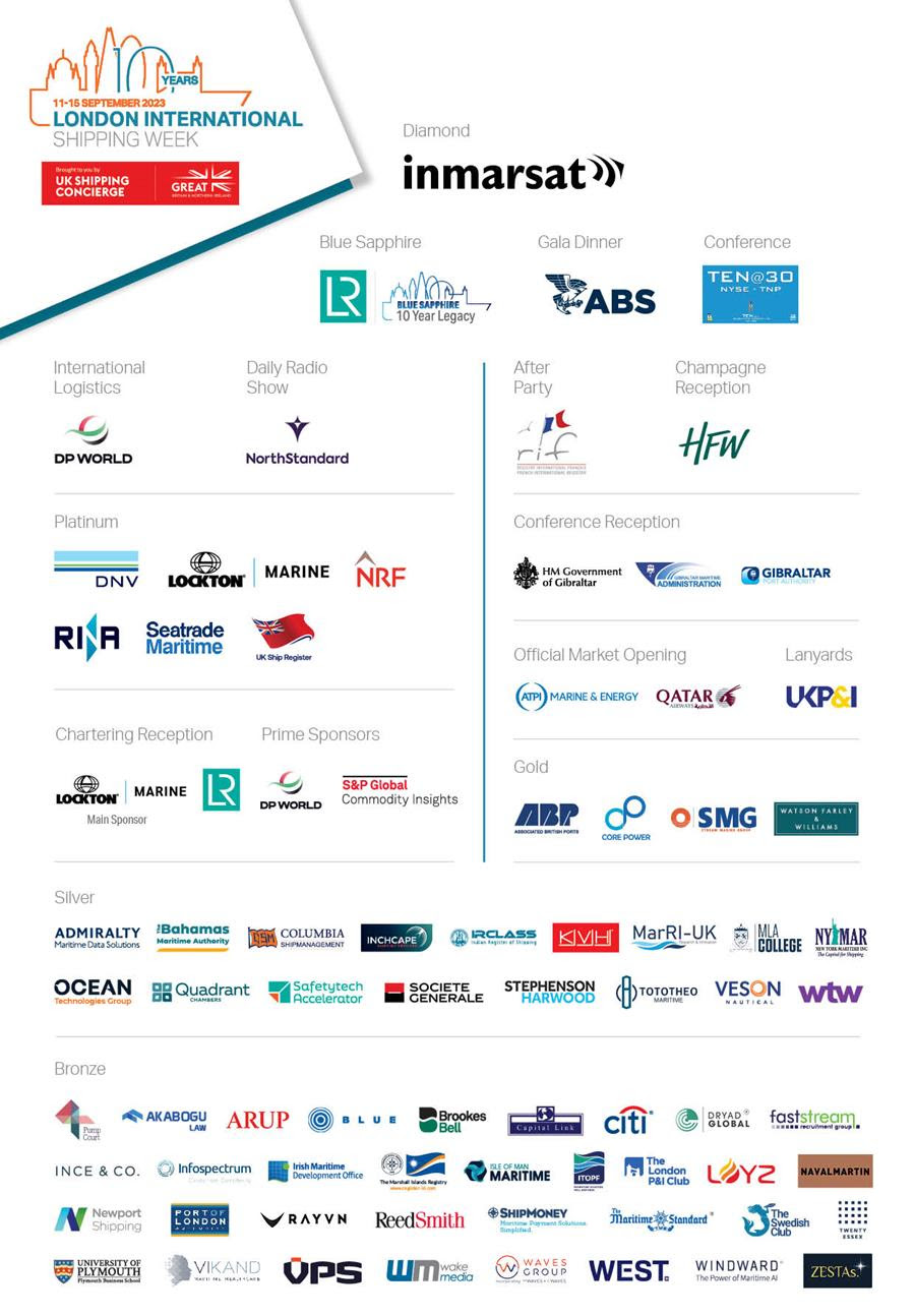 LISW23 Sponsors