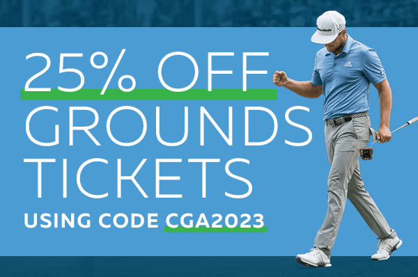 25% off Grounds Tickets using Code CGA2023