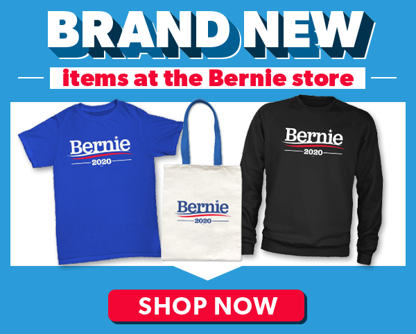 BRAND NEW items at the Bernie store - Shop Now