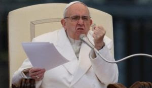 Pope: “Gossipers are terrorists,” but Islamic jihadis aren’t