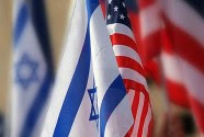 israeli-american flags