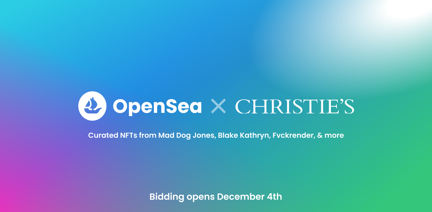 OpenSea x Christie's