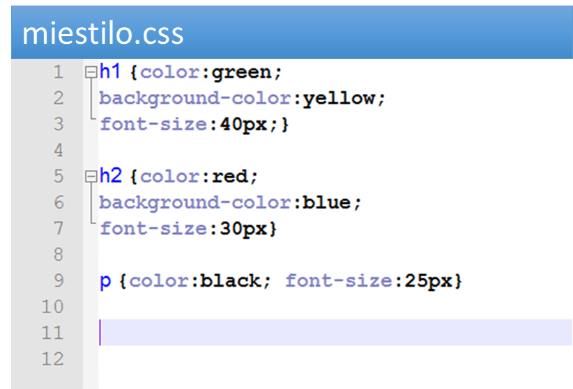 Ejemplos De Css