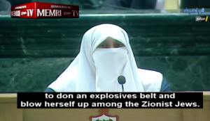 Jordanian MP: My late mother’s desire was “to don an explosives belt and blow herself up among the Zionist Jews”