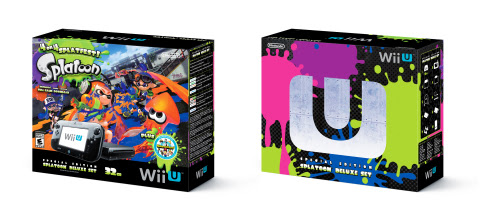 The Wii U Special Edition Splatoon Deluxe Set launches exclusively in Best Buy stores across the cou ... 